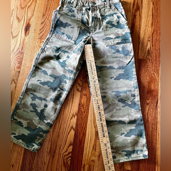 Free People Camouflage Ankle Pants - Picture 4 of 6